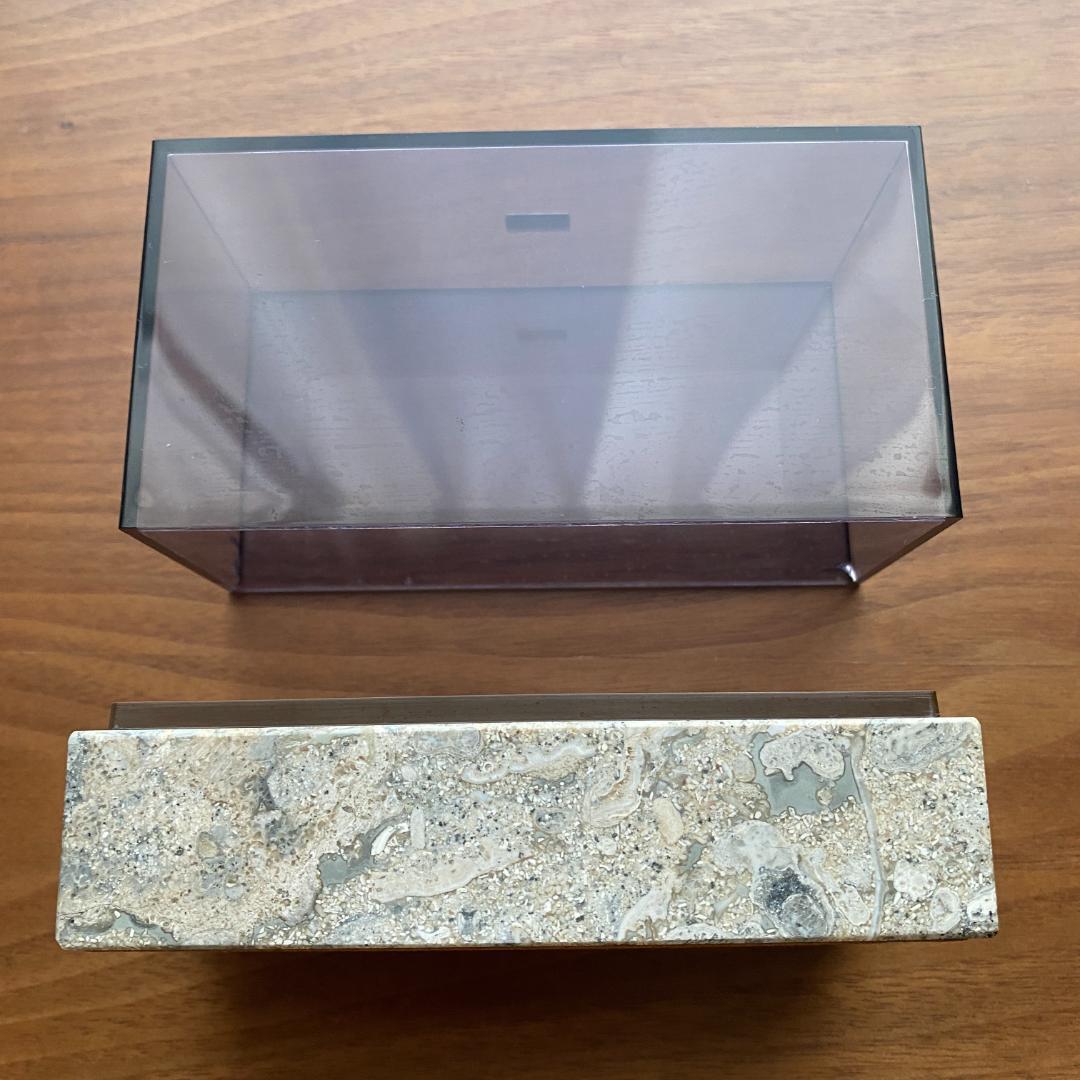 Denon AS-3 カートリッジ キーパー 3本 収納 ケース デノン 大理石