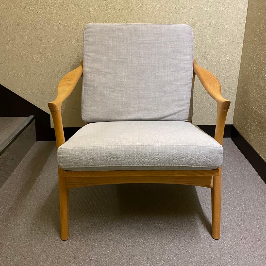 1人掛けソファ　ノードソファ　フレデリック・カイザー　北欧デザイン　廃盤商品