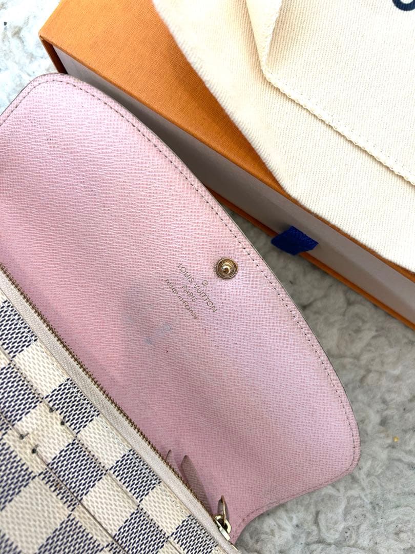 LOUIS VUITTON ダミエ・アズール 長財布