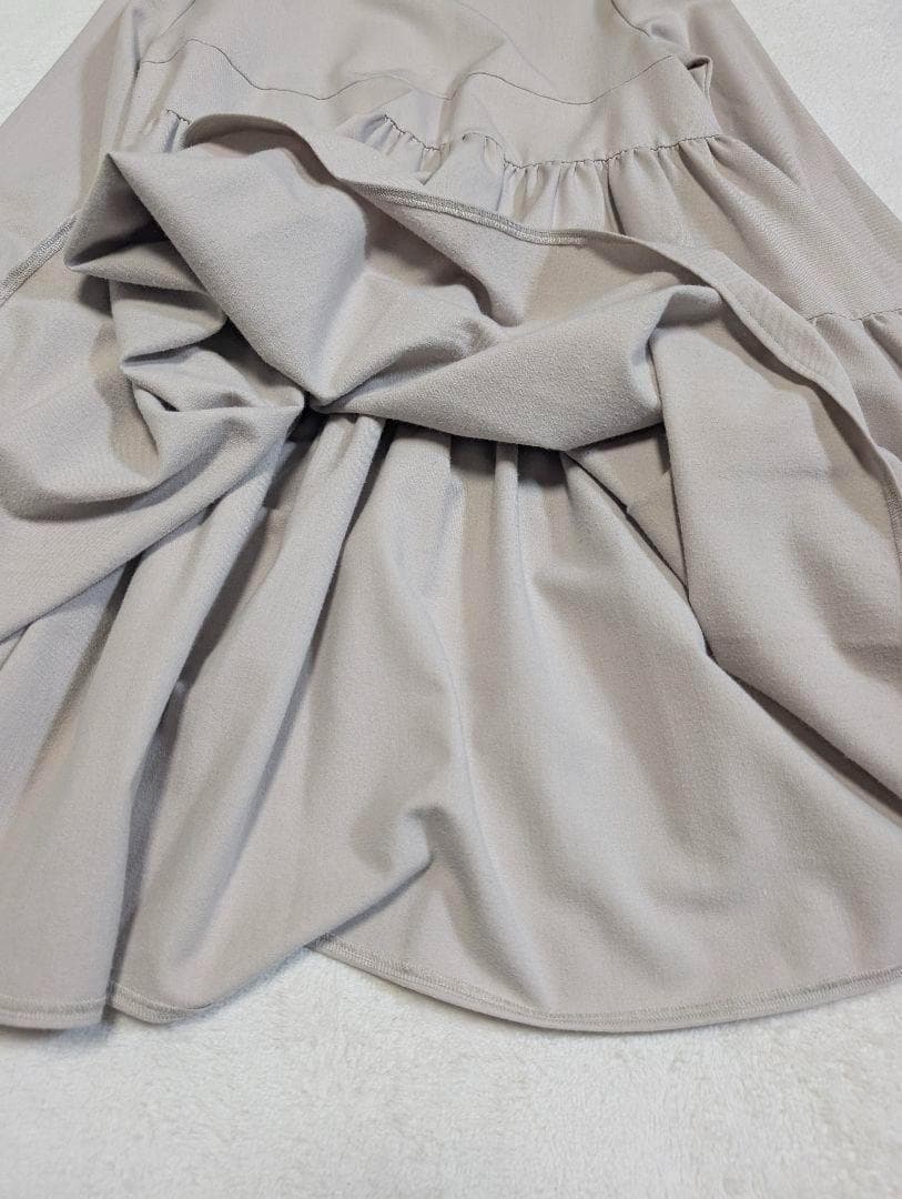 ヨリ Yori ウォーム ティアード ワンピース チュニック 38 M