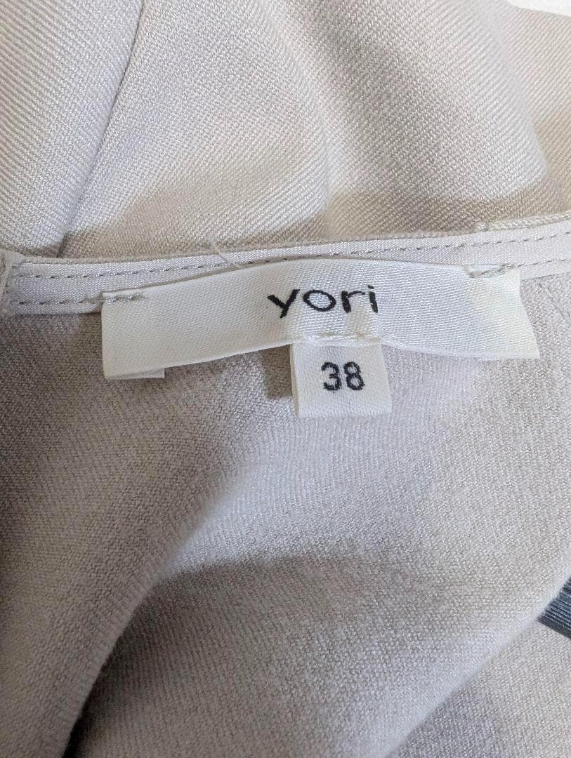 ヨリ Yori ウォーム ティアード ワンピース チュニック 38 M