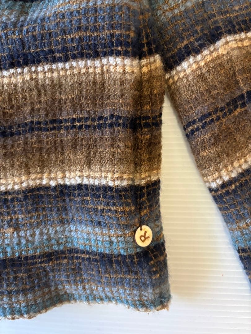 45R(フォーティーファイブアール)ボーダーカーディガン＊2＊美品