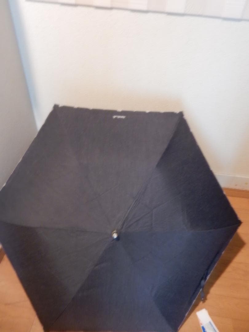 agnes b.（アニエスベー）ハート刺繡晴雨兼用傘(折り畳み傘)