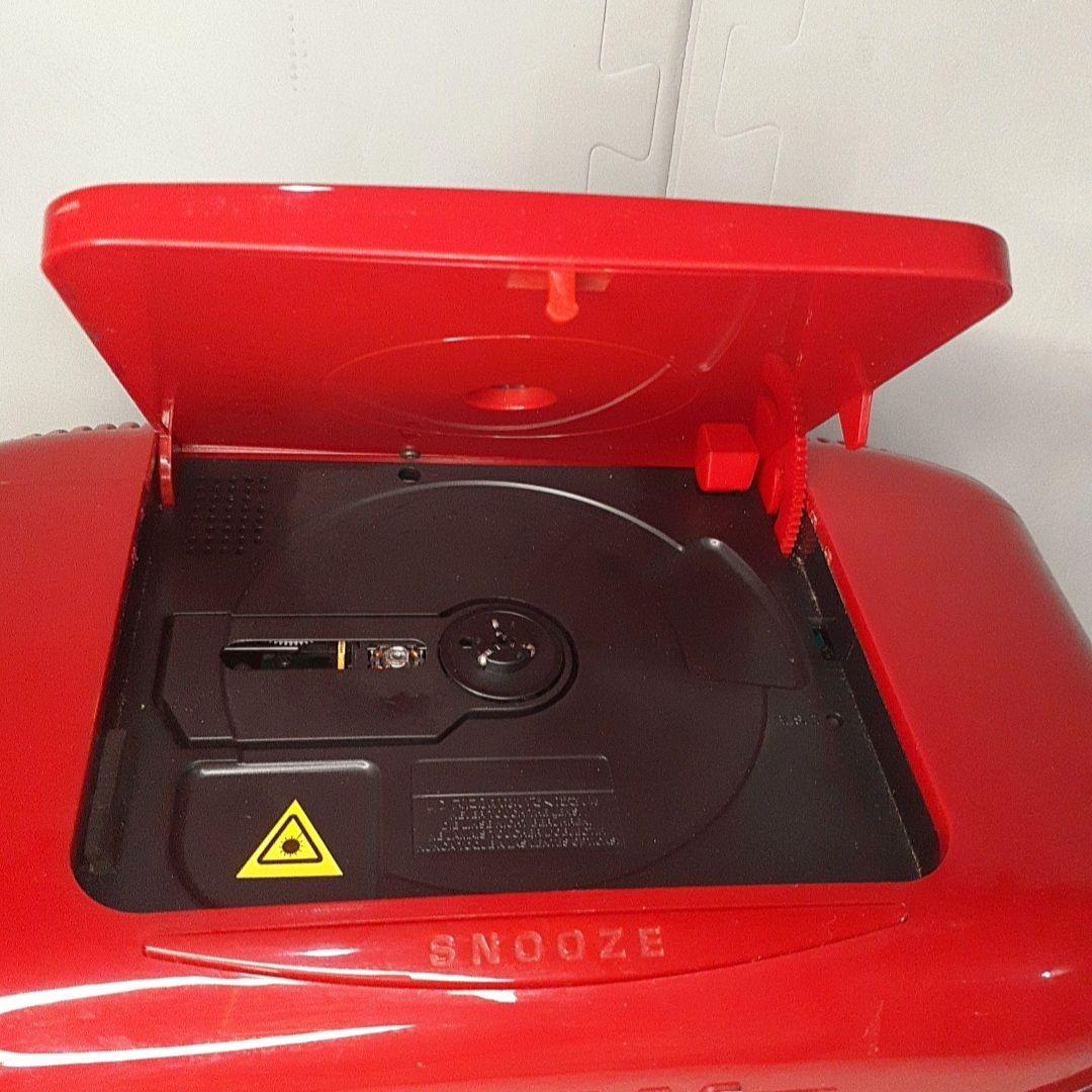 【レア美品】TEAC SL-D930 レッド CD ラジオ bluetooth