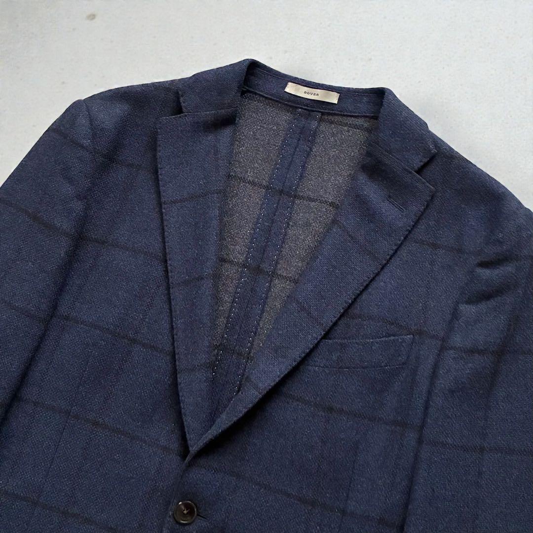 極美品 BOGLIOLI テーラードジャケット DOVER アンゴラ混ウール50