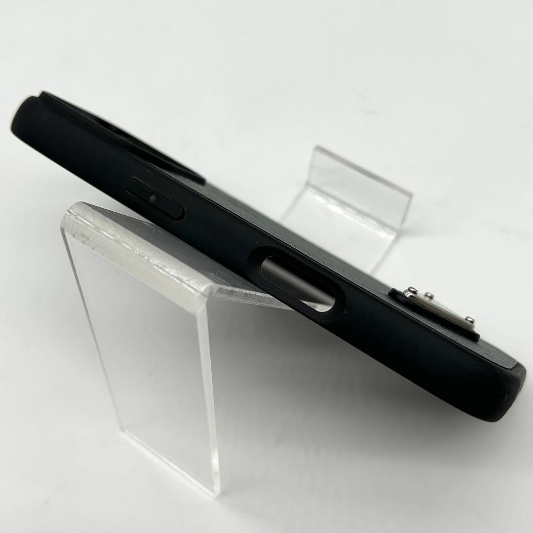 PRADA iPhone15pro ケース サフィアーノ 三角ロゴ グリーン