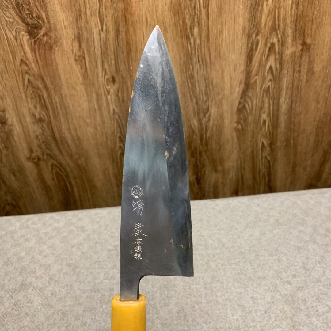 K626 鍔屋 和包丁 出刃包丁 青銅 合羽橋