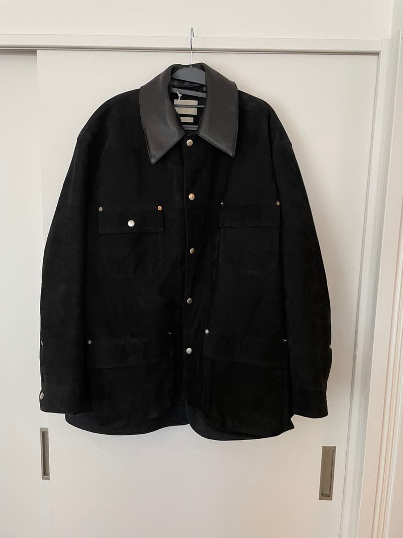 ジャケット・アウター YOKE Nuback Leather Coverall Jacket 25AW