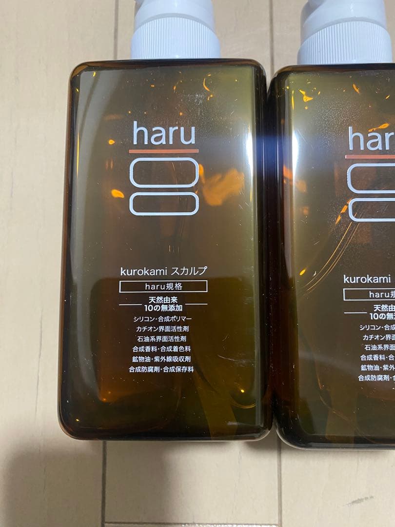 Ot haru 黒髪スカルプシャンプー 400mL 3本セット