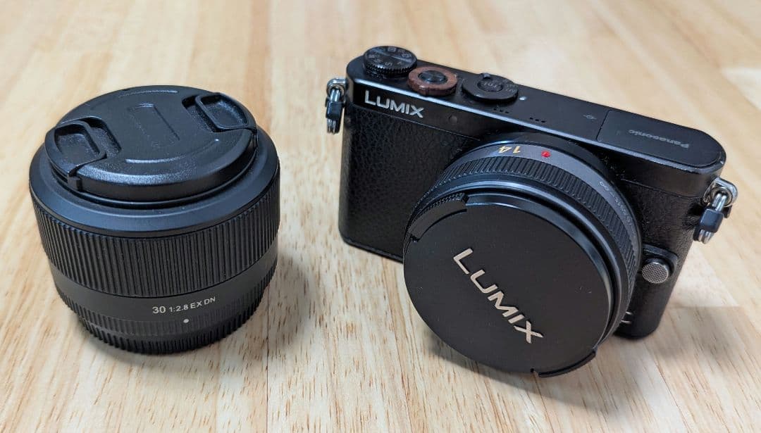 LUMIX GM1、14mm f2.5、30mm F2.8 EX DN 付録多数