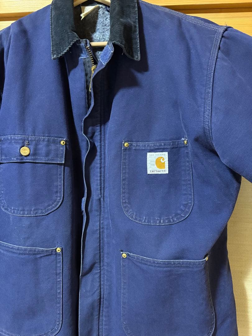 Carhartt カーハート 100周年 チョアコート 野村訓一　ネイビー