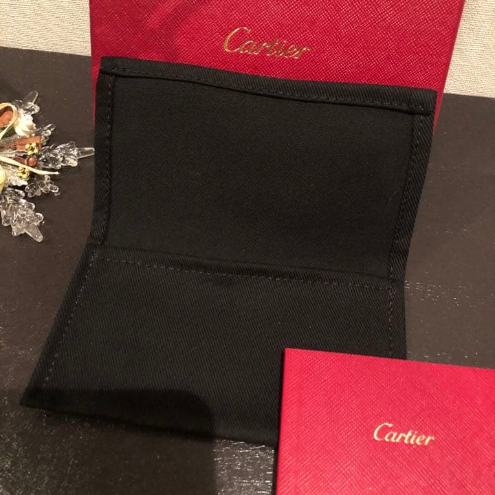 Cartier♡カルティエ♡ハッピーバースデー　カードケース　美品　レア　赤