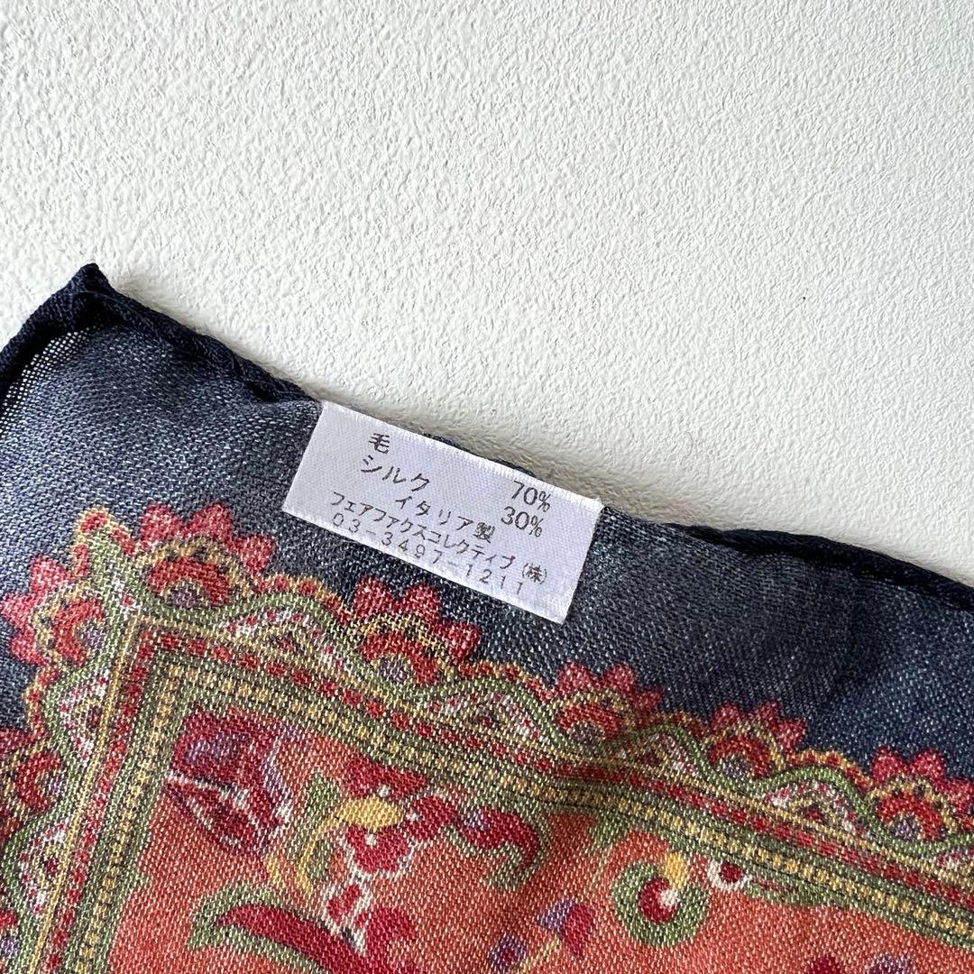 【未使用】Drake'sハンカチ ポケットチーフ ドレイクス