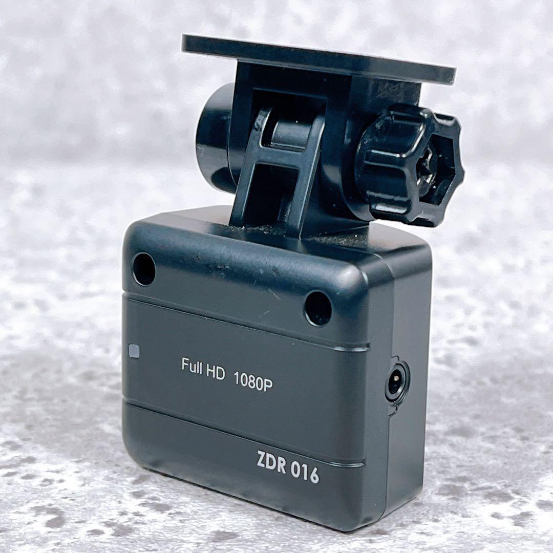 美品 comtec ZDR016 車用 ドラレコ 前後2カメラ 動作確認済み