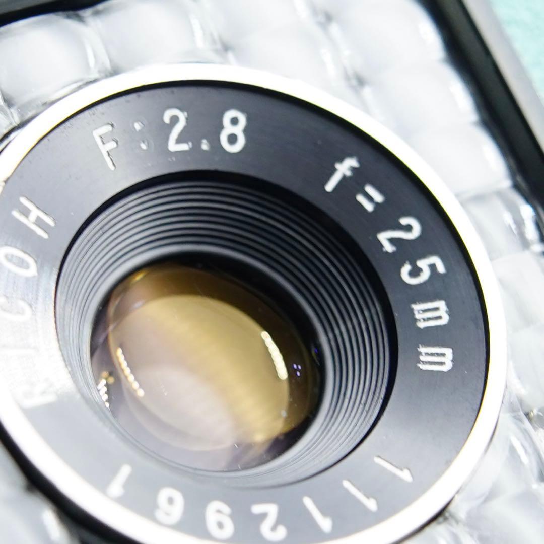 【動作確認・清掃済み＊試写あり】くすみグリーン＊リコーオートハーフSE