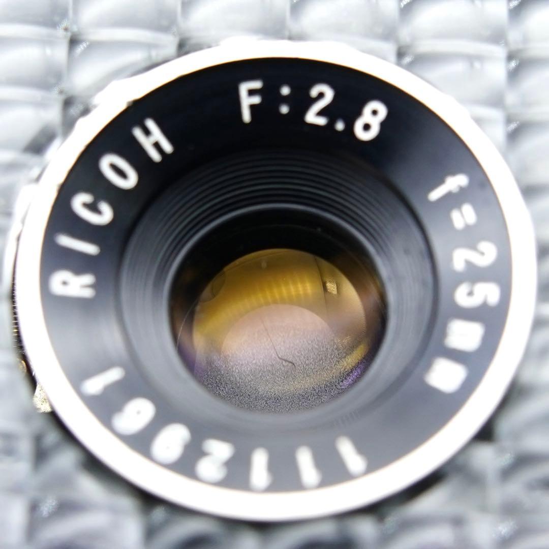 【動作確認・清掃済み＊試写あり】くすみグリーン＊リコーオートハーフSE