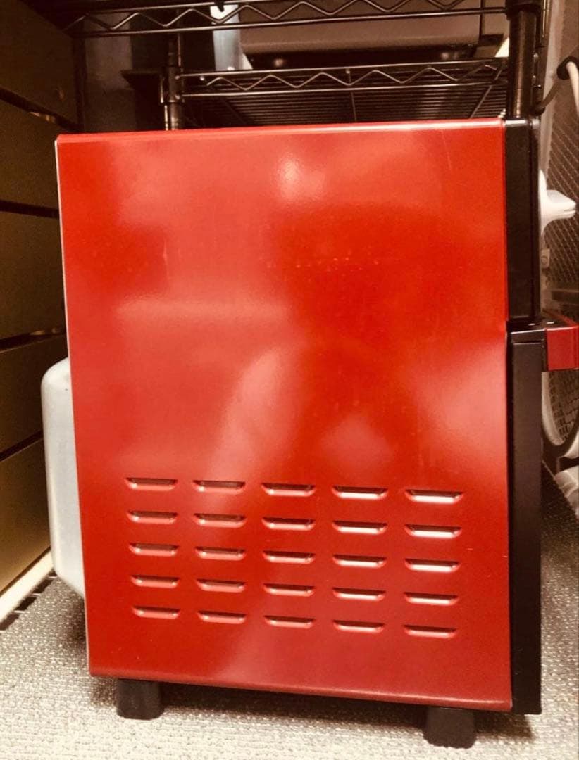 IRIS OHYAMA ノンフライ熱風オーブン レッド FVH-D3A-R