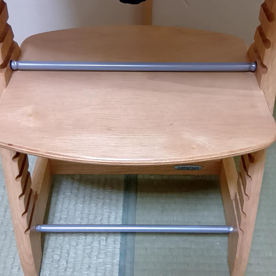 大和屋 すくすくチェアスリムプラス　テーブル・ガード・チェアクッション付き