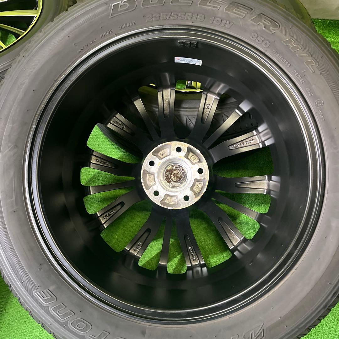 フジコン① 1本 weds LEONIS VX BS 225/55R19