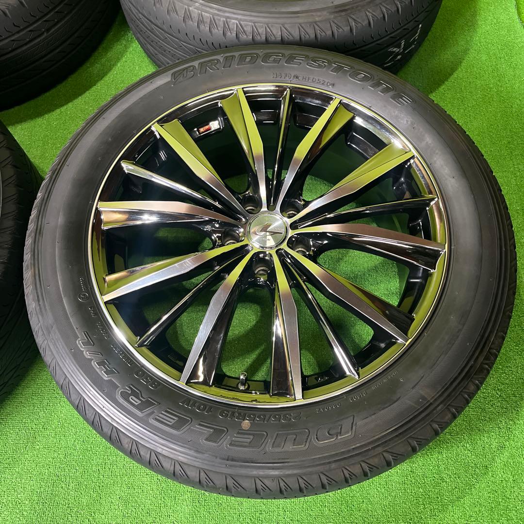 フジコン① 1本 weds LEONIS VX BS 225/55R19