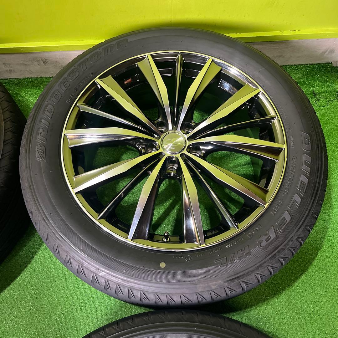 フジコン① 1本 weds LEONIS VX BS 225/55R19