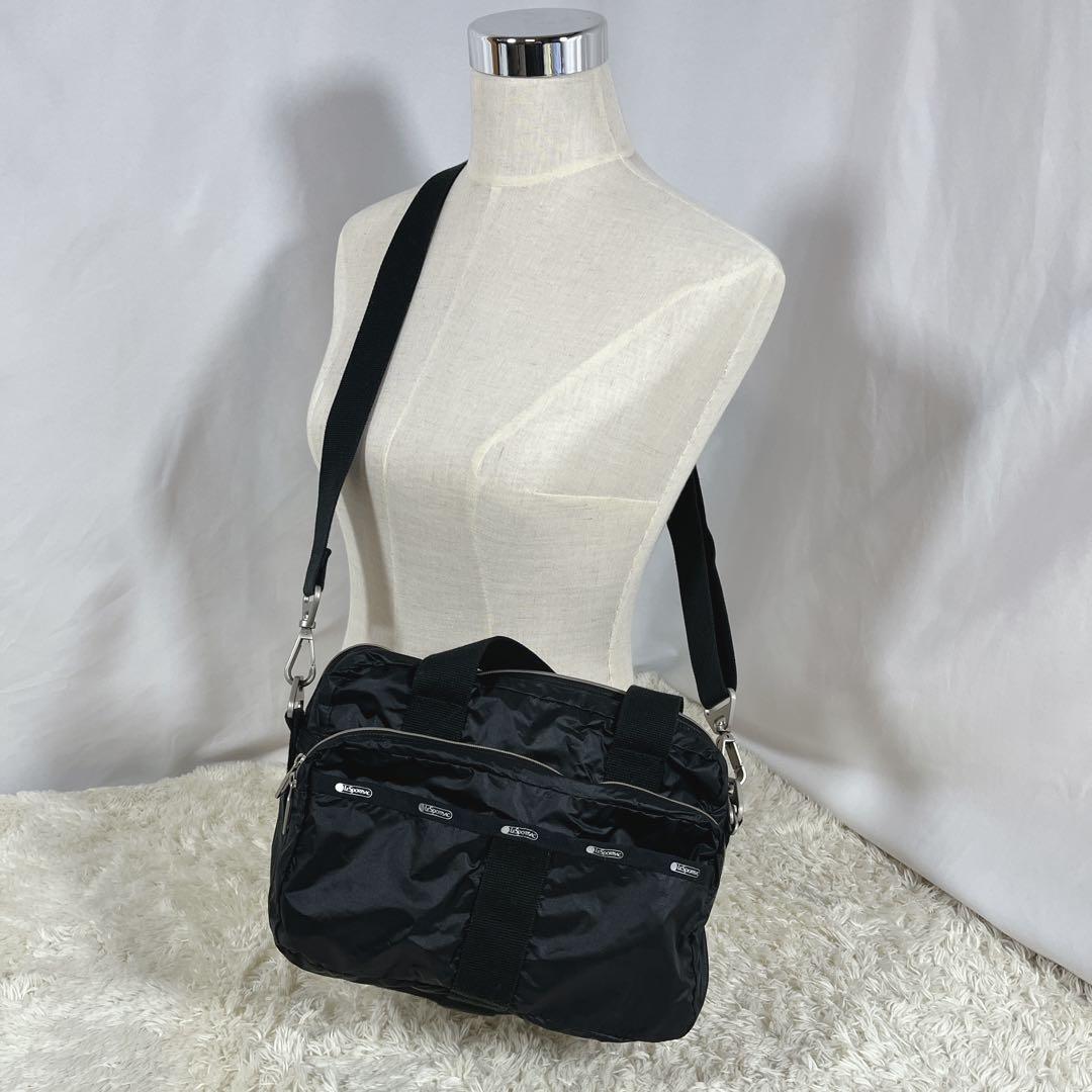 レスポートサック 2wayエッセンシャルメトロコンバーチブル ブラック