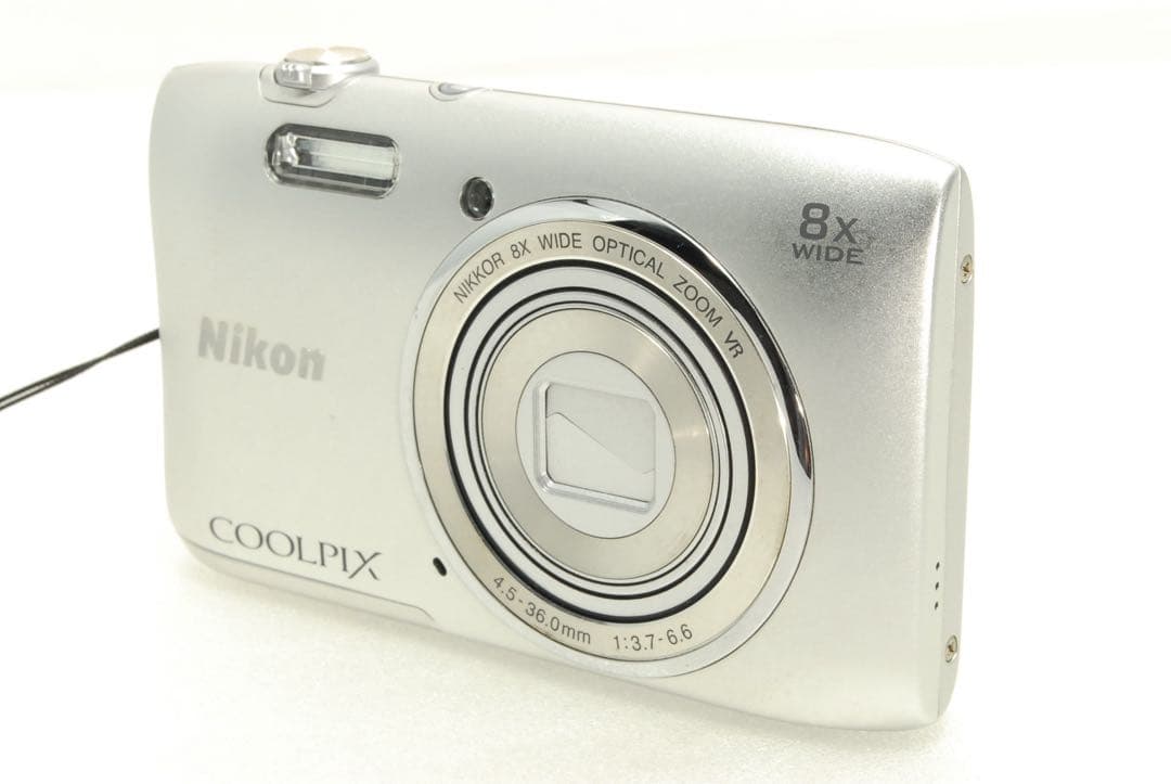 o5 様フォロー割_Nikon COOLPIX S3600❤️ニコン シルバー