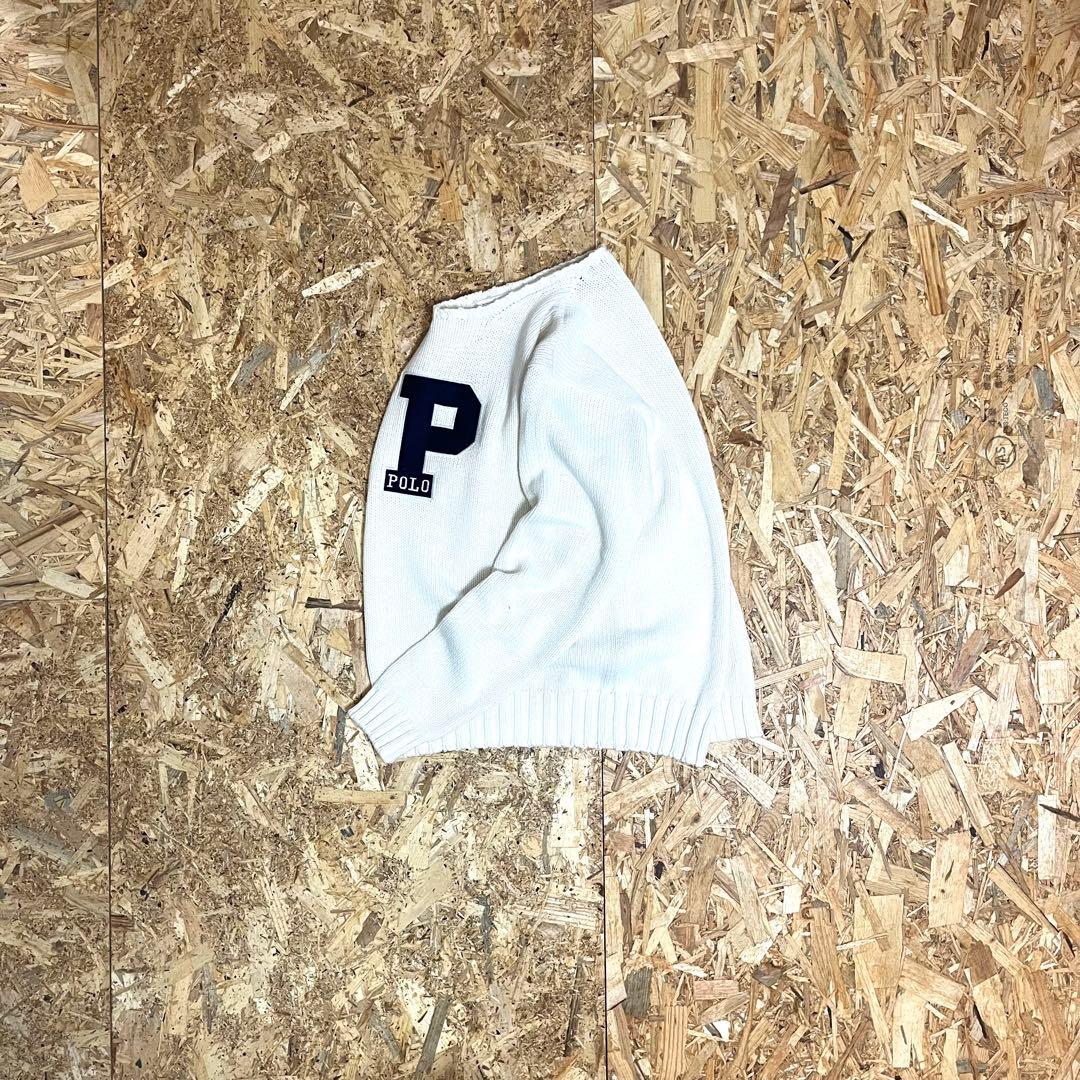 Shunke様 POLO RALPH LAUREN Pロゴ 肉厚ニット