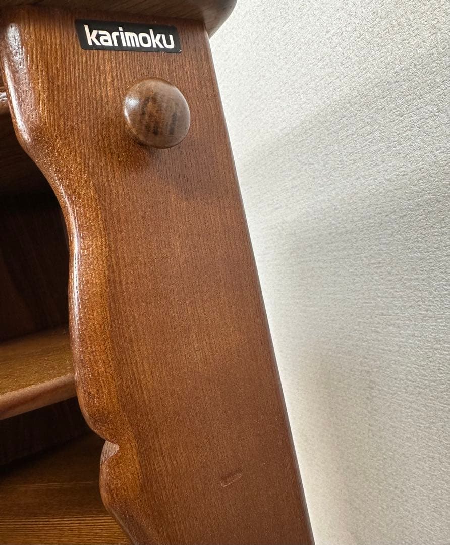 【展示品】カリモクコーナーラック スリッパラック コロニアル i4※