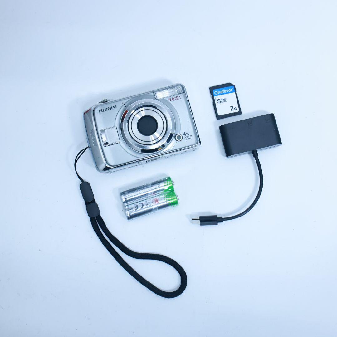 スマホ転送可 FUJIFILM A900 デジタルカメラ メモリーカード他付