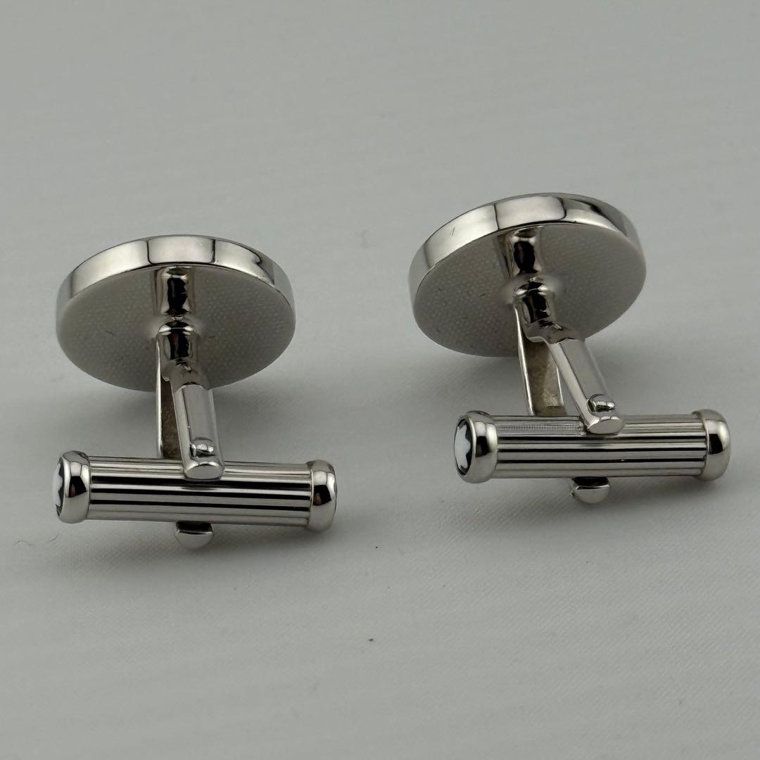 極美品✨ モンブラン マイスターシュテュック オニキス ラウンド カフリンクス