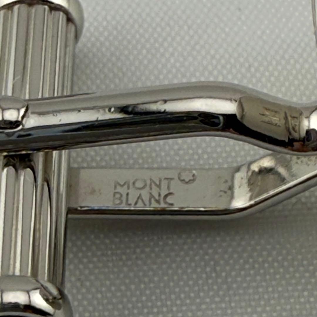 極美品✨ モンブラン マイスターシュテュック オニキス ラウンド カフリンクス