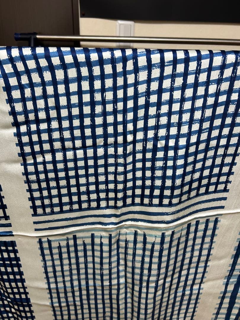 小物 Porter Classic - INDIGO PRINT SILK SCARF