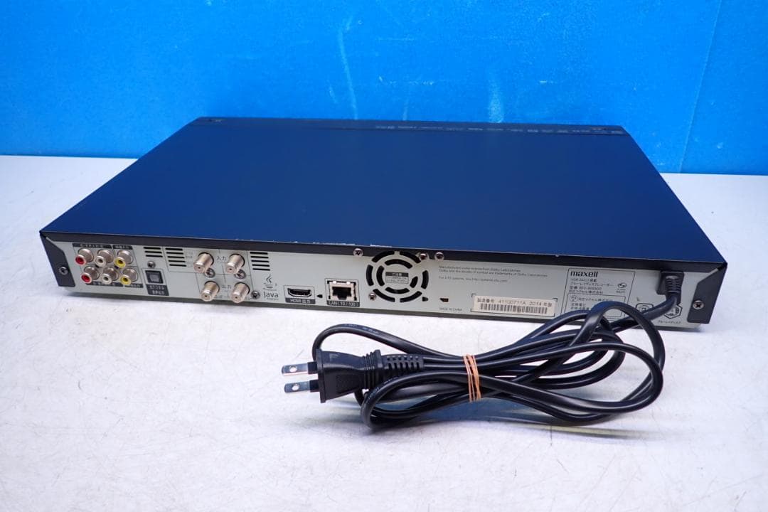D1111#maxell BIV-WS500 ブルーレイ レコーダー2014年製