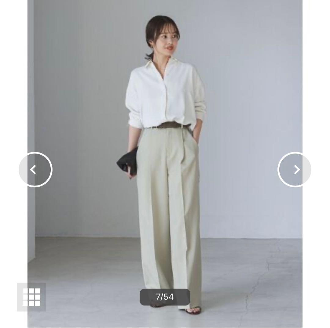 NOBLE ノーブル シーズンカラープレーンシャツ