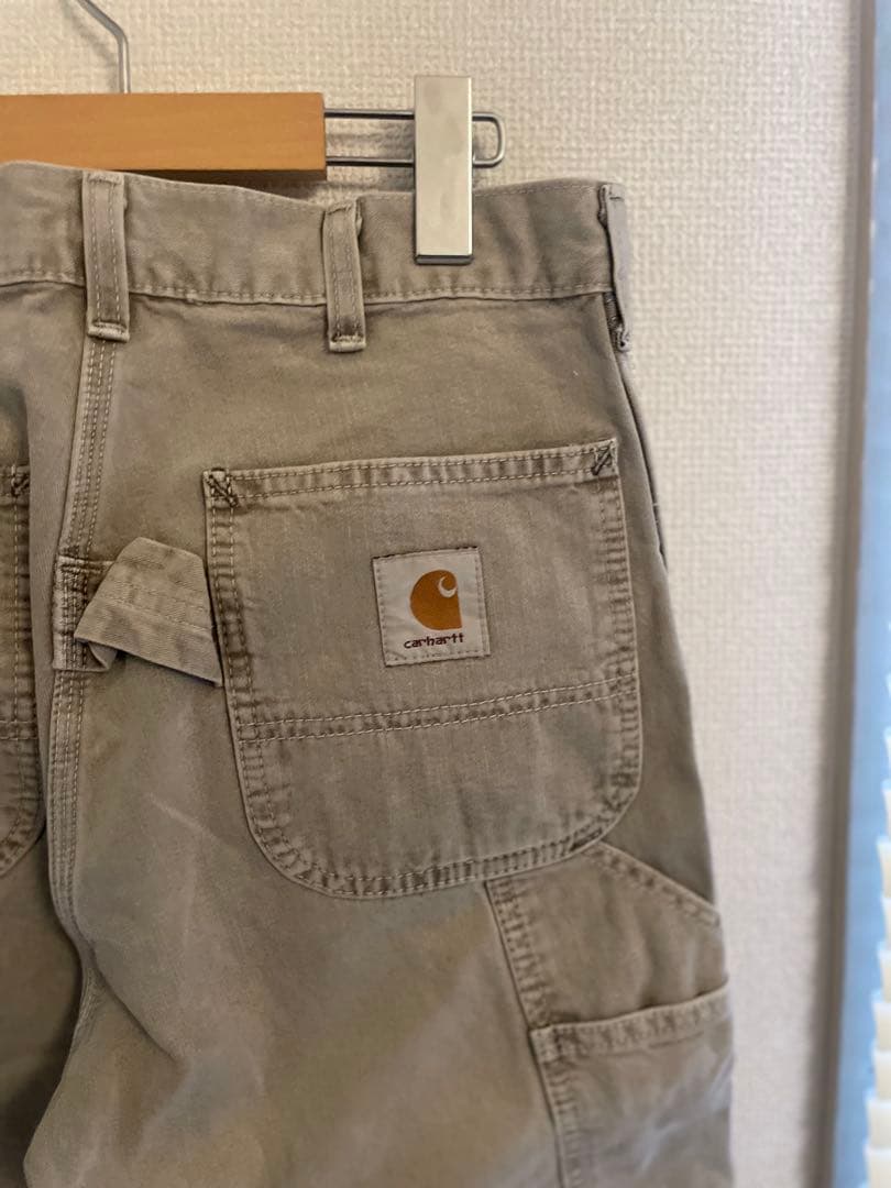Carhartt ベージュ ワークパンツ