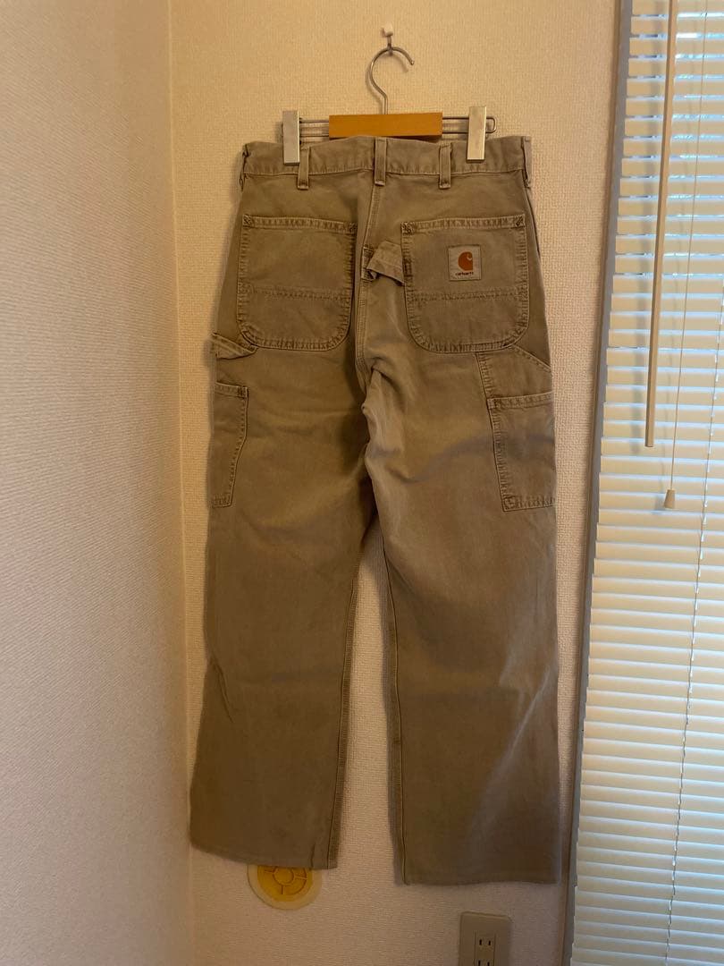 Carhartt ベージュ ワークパンツ
