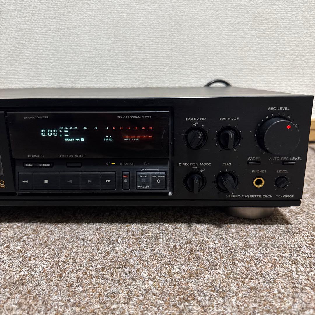 SONY カセットデッキ　TC-K500R