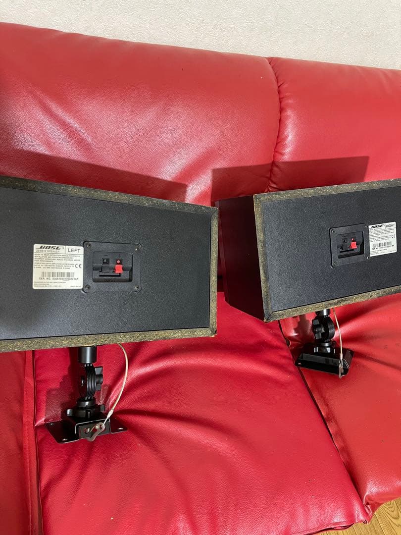 ジ*ン様 スタンド式スピーカー ブラック 2台セット 201v