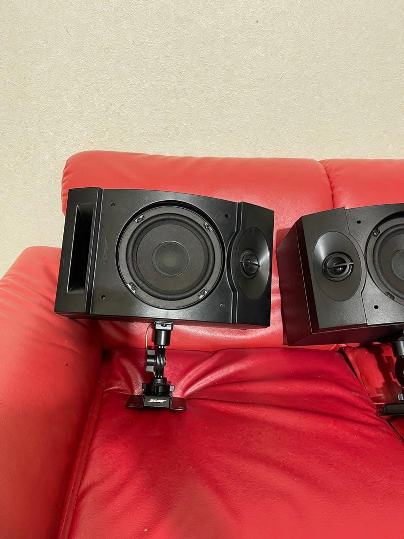 ジ*ン様 スタンド式スピーカー ブラック 2台セット 201v