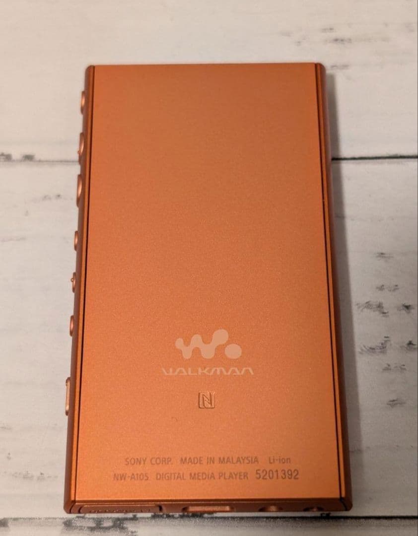 SONY NW-A105 デジタルメディアプレーヤー オレンジ