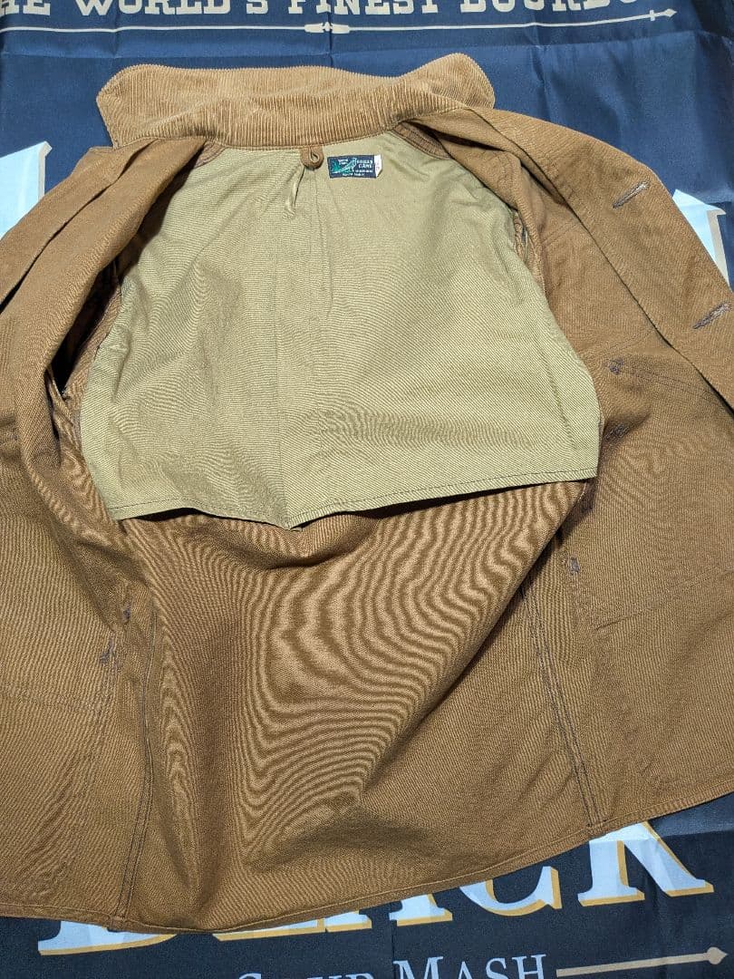 SUGAR CANE ブラウンキャンバス ハンティングジャケット SC13415