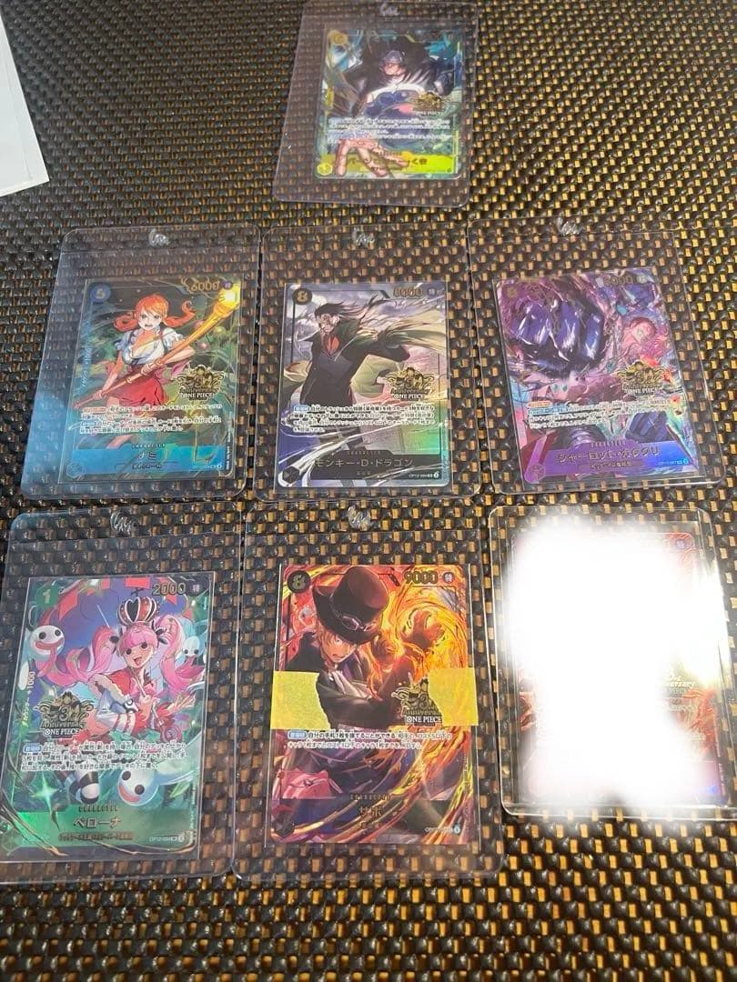 ワンピース カードゲーム トレーディングカード 7枚セット