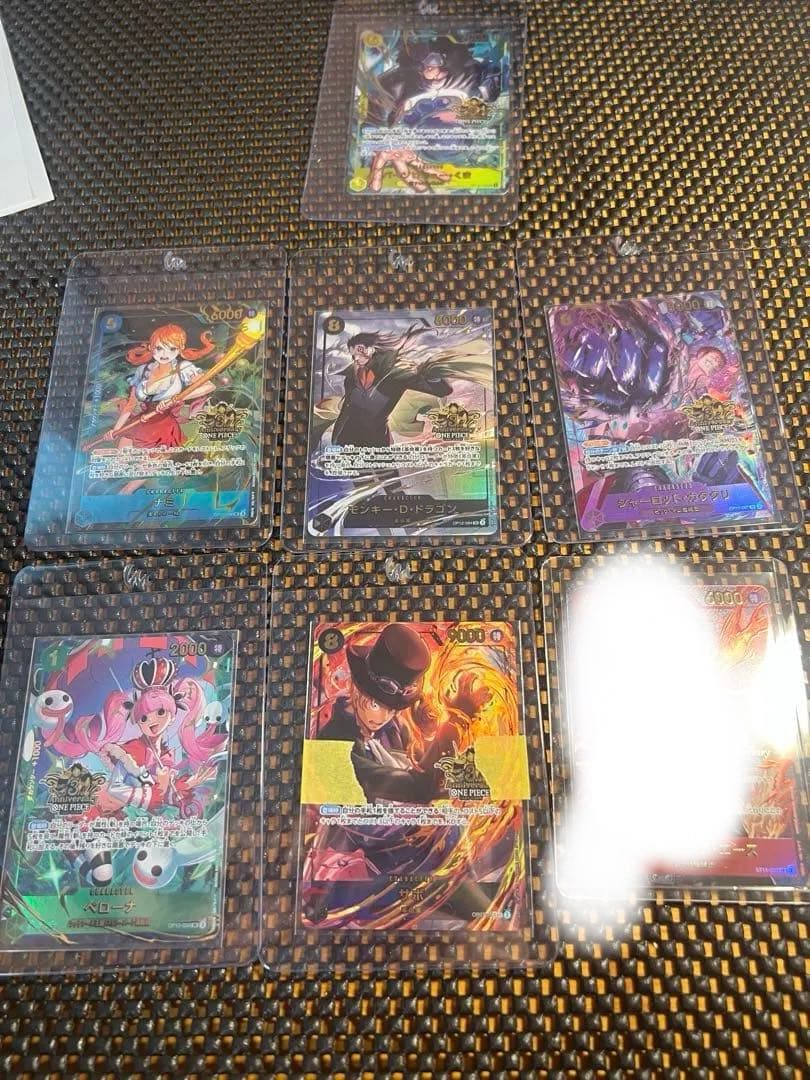 ワンピース カードゲーム トレーディングカード 7枚セット