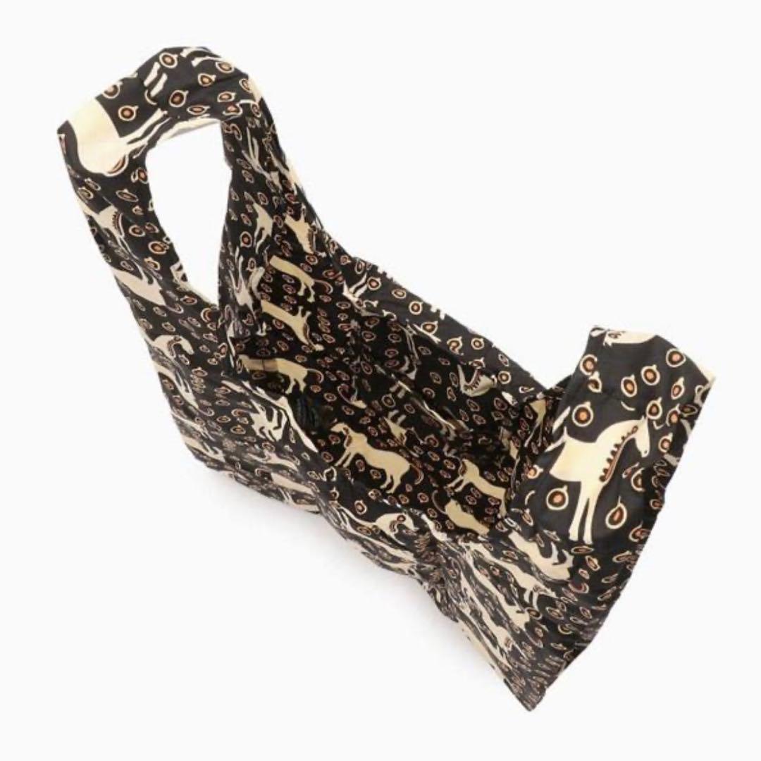 新品 marimekko マリメッコ ムスタ タンマ スマートバッグ エコバッグ