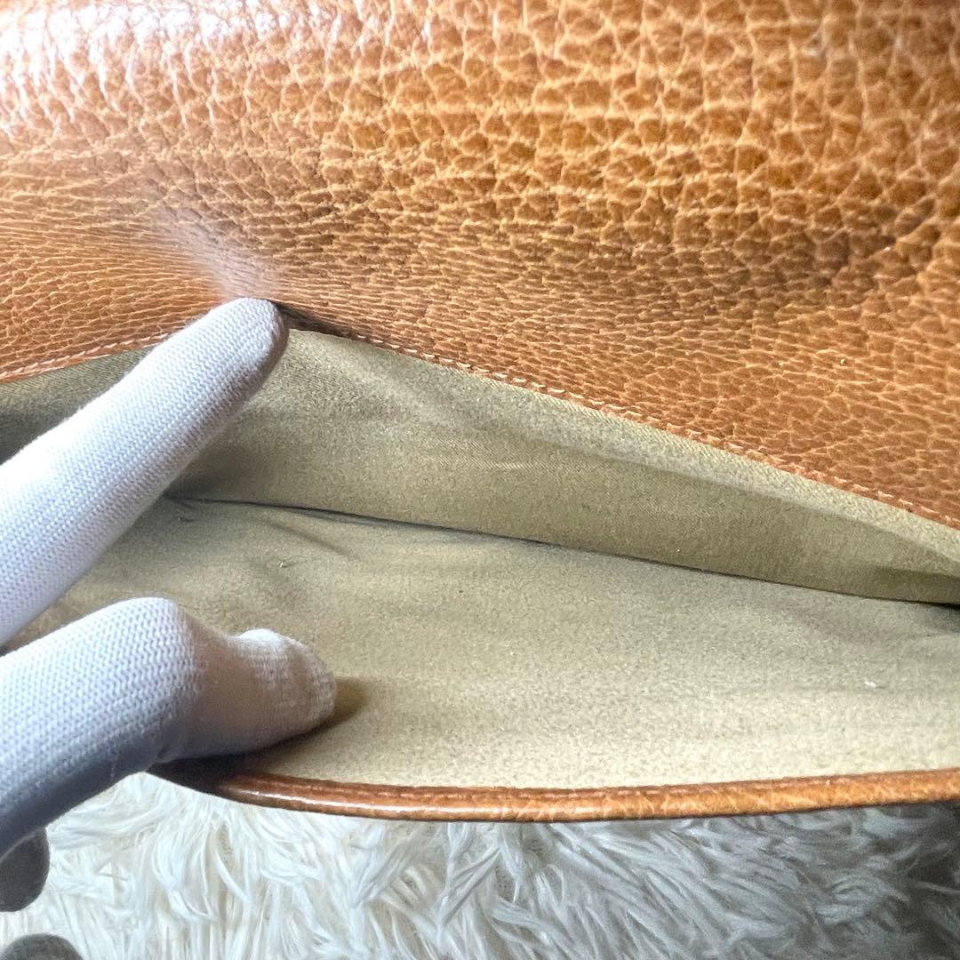 【美品✨】ラルフローレン　シボ革　2way ビジネスバッグ　メッセンジャーバッグ