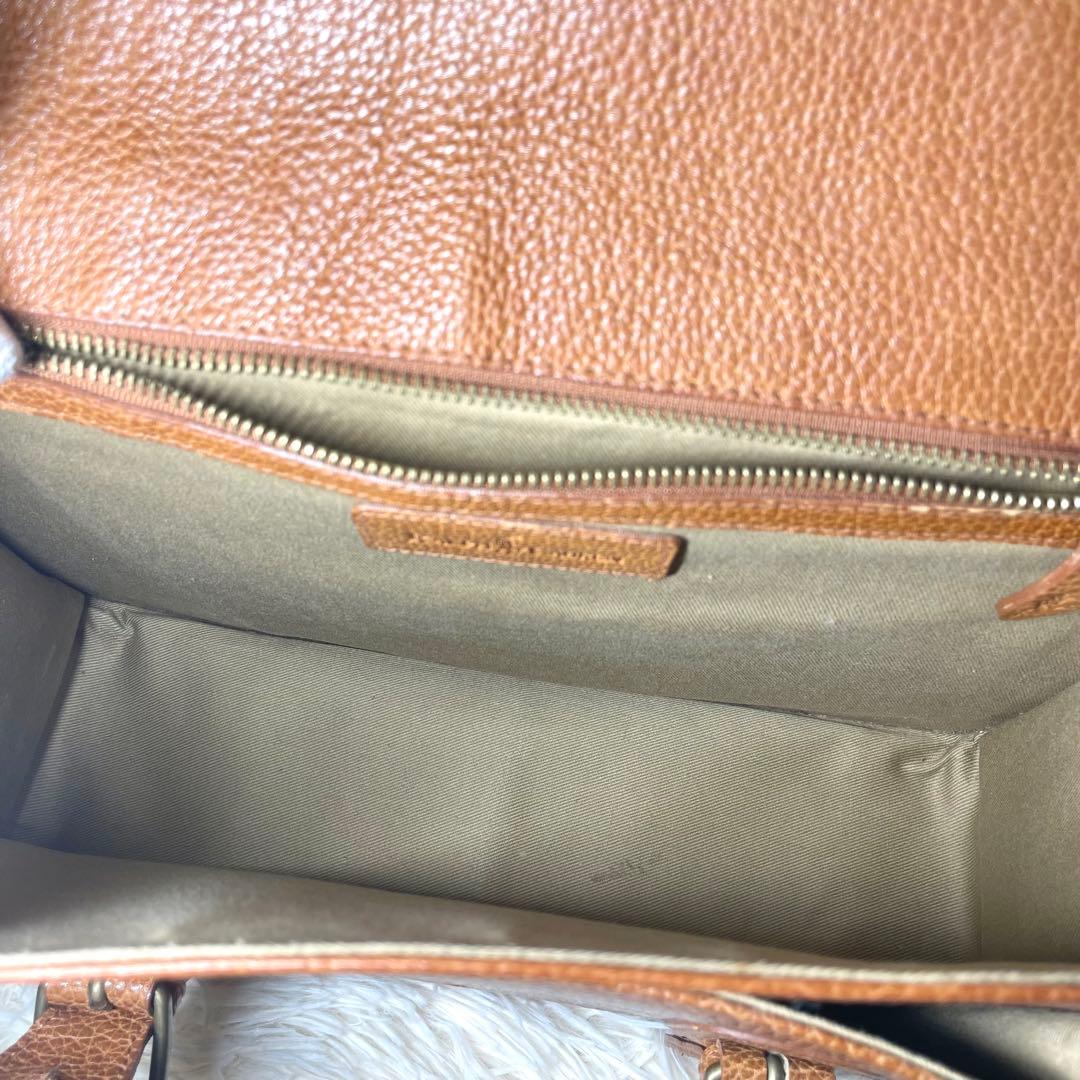 【美品✨】ラルフローレン　シボ革　2way ビジネスバッグ　メッセンジャーバッグ