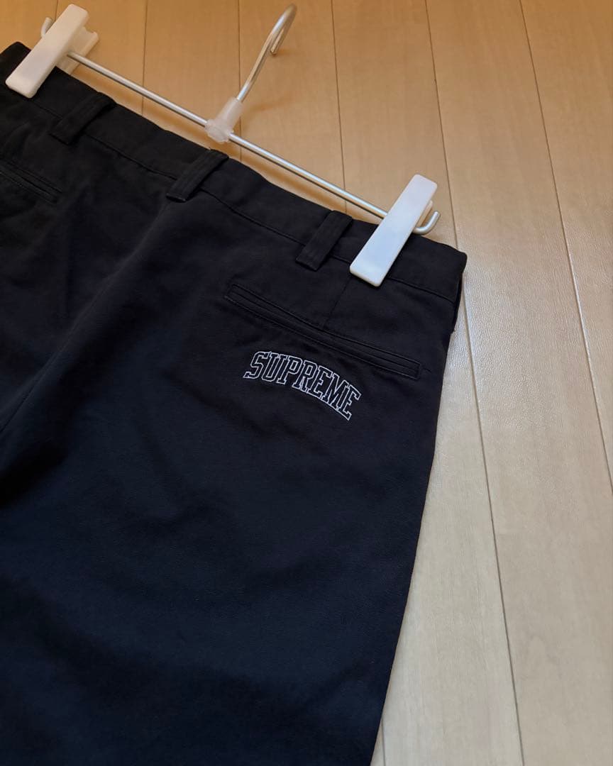 Supreme Chino Pant 30 Black 24fw チノパン