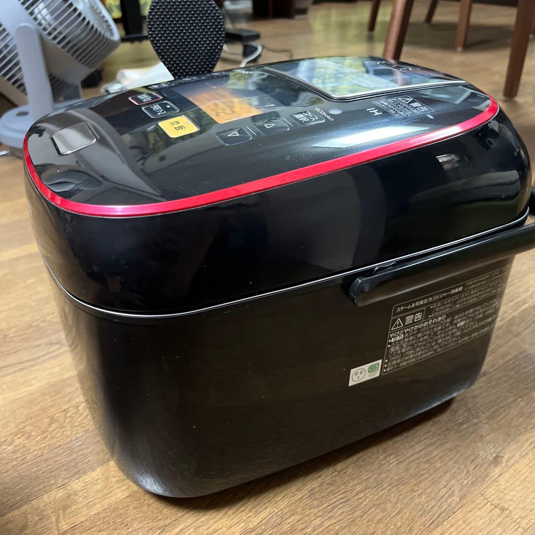 Panasonic スチーム　可変圧カIHジャー炊飯器 10合　Wおどり炊き