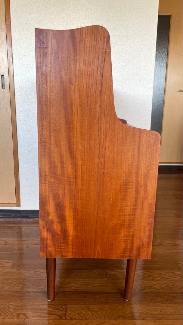 デンマーク製 ヴィンテージ ビューロー チーク材/北欧ビンテージ デスク